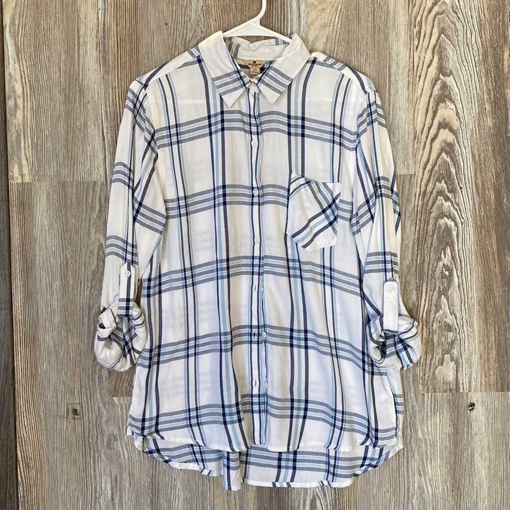Woolrich Plaid, button down top
